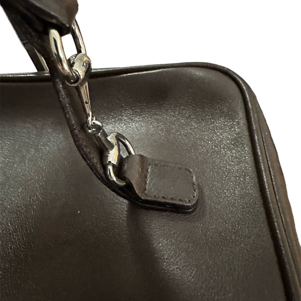 Gucci Brown Horsebit Mini Vanity Leather Case - Pre-Owned Condition - Picture 4 of 12
